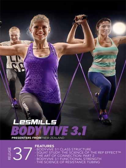 Les Mills BODY VIVE 37 Releases DVD CD Instructor Notes - Click Image to Close