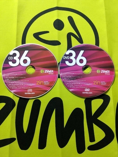 South American dance courses ZUMBA 36 HD DVD+CD - Click Image to Close