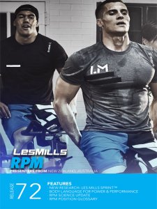 Les Mills RPM 72 Releases DVD CD Instructor Notes