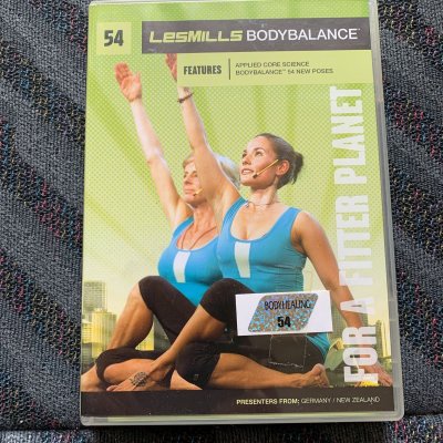 Les Mills BODY BALANCE 54 Releases DVD CD Instructor Notes