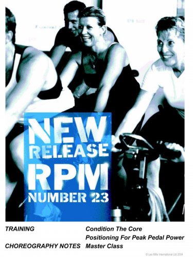 Les Mills RPM 23 Releases DVD CD Instructor Notes
