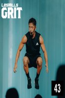 Hot Sale Les Mills GRIT ATHLETIC 43 CD, DVD Notes Hiit Training