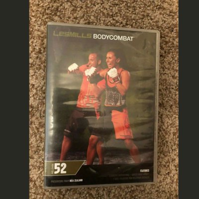 Les Mills BODYCOMBAT 52 Releases CD DVD Instructor Notes