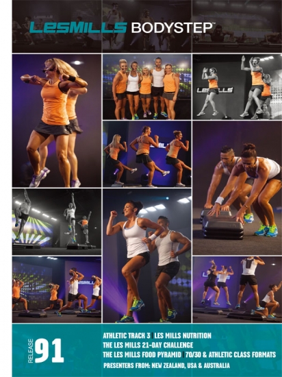 Les Mills BODY STEP 91 Releases CD DVD Instructor Notes - Click Image to Close