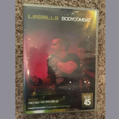 Les Mills BODYCOMBAT 45 Releases CD DVD Instructor Notes