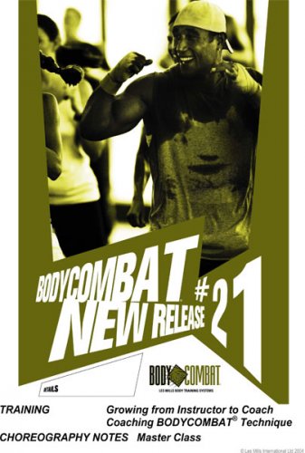 Les Mills BODYCOMBAT 21 Releases CD DVD Instructor Notes