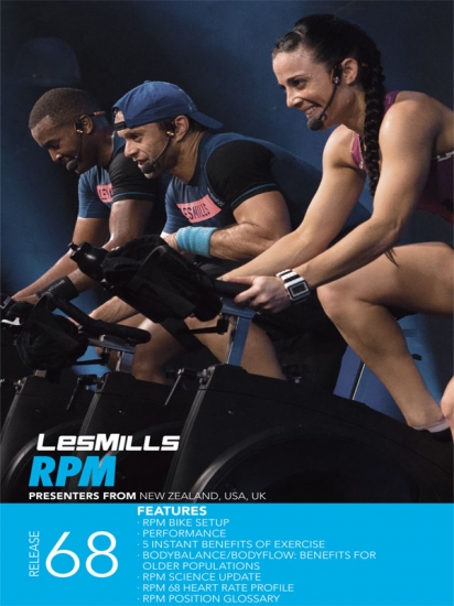Les Mills RPM 68 Releases DVD CD Instructor Notes - Click Image to Close