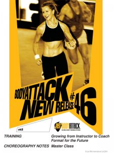 Les Mills BODY ATTACK 46 Releases DVD CD Instructor Notes