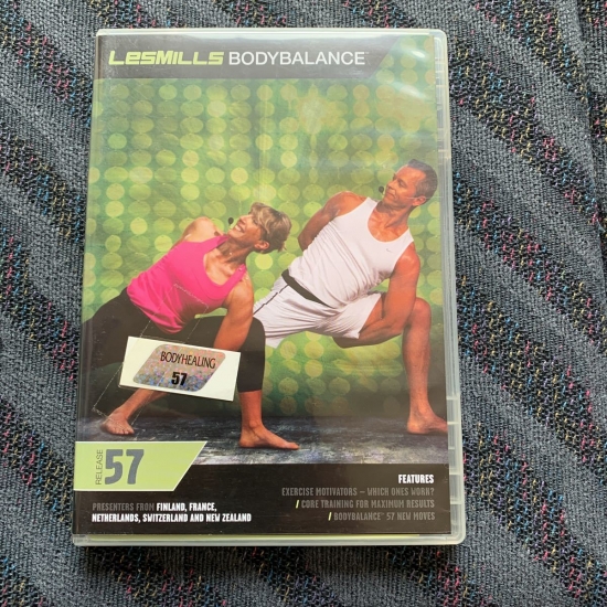Les Mills BODY BALANCE 57 Releases DVD CD Instructor Notes - Click Image to Close