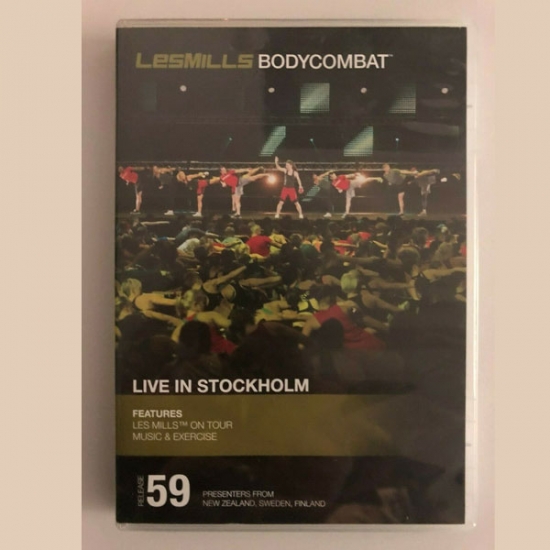 Les Mills BODYCOMBAT 59 Releases CD DVD Instructor Notes - Click Image to Close