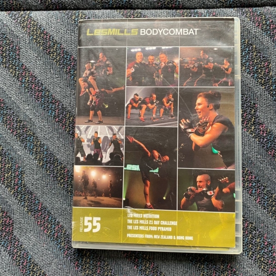 Les Mills BODYCOMBAT 55 Releases CD DVD Instructor Notes - Click Image to Close