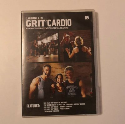 Les Mills GRIT CARDIO 05 CD, DVD, Notes Hiit Training