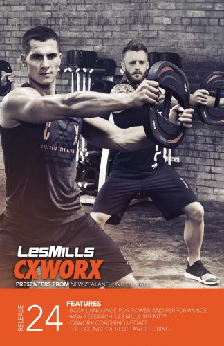 Les Mills CX30 24 Releases CD DVD Instructor Notes