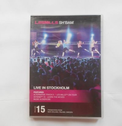 Les Mills SHBAM 15 Releases CD DVD Instructor Notes