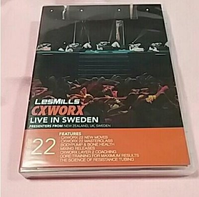 Les Mills CX30 22 Releases CD DVD Instructor Notes