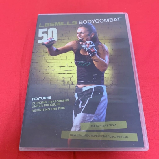 Les Mills BODYCOMBAT 50 Releases CD DVD Instructor Notes - Click Image to Close