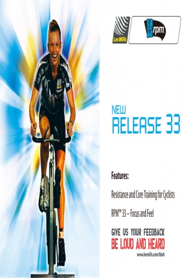 Les Mills RPM 34 Releases DVD CD Instructor Notes - Click Image to Close