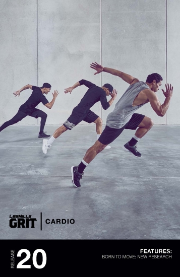 Les Mills GRIT CARDIO 20 CD, DVD, Notes Hiit Training - Click Image to Close