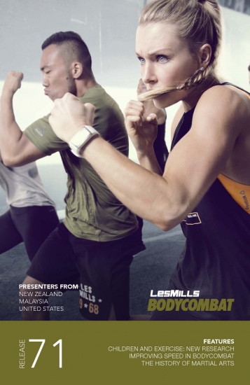 Les Mills BODYCOMBAT 71 Releases CD DVD Instructor Notes - Click Image to Close