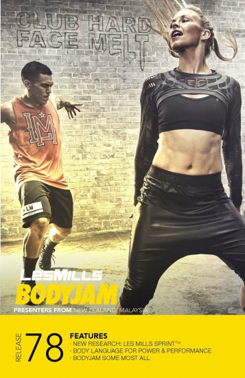 Les Mills Body JAM Releases 78 CD DVD Instructor Notes - Click Image to Close