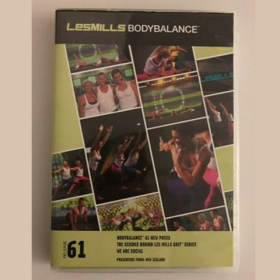 Les Mills BODY BALANCE 61 Releases DVD CD Instructor Notes