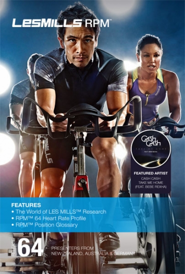 Les Mills RPM 64 Releases DVD CD Instructor Notes - Click Image to Close