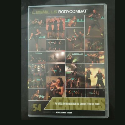 Les Mills BODYCOMBAT 54 Releases CD DVD Instructor Notes