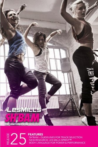 Les Mills SHBAM 25 Releases CD DVD Instructor Notes