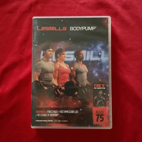 Les Mills Body Pump Releases 75 CD DVD Instructor Notes - Click Image to Close