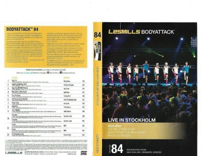 Les Mills BODY ATTACK 84 Releases DVD CD Instructor Notes