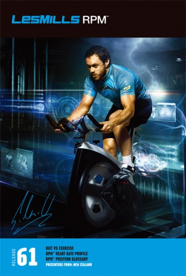 Les Mills RPM 61 Releases DVD CD Instructor Notes - Click Image to Close