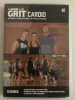 Les Mills GRIT CARDIO 02 CD, DVD, Notes Hiit Training