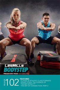 Les Mills BODY STEP 102 Releases CD DVD Instructor Notes