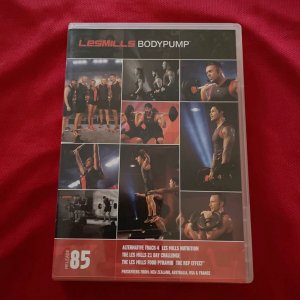 Les Mills Body Pump Releases 85 CD DVD Instructor Notes