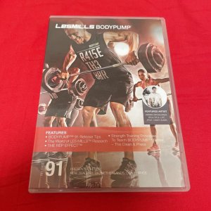 Les Mills Body Pump Releases 91 CD DVD Instructor Notes