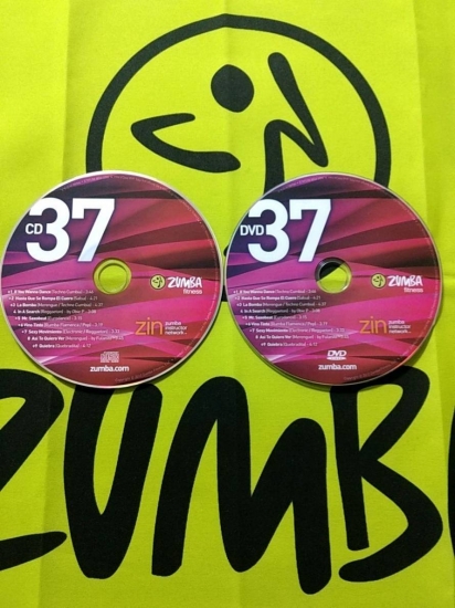 South American dance courses ZUMBA 37 HD DVD+CD - Click Image to Close