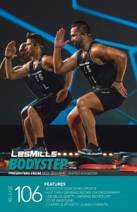 Les Mills BODY STEP 106 Releases CD DVD Instructor Notes