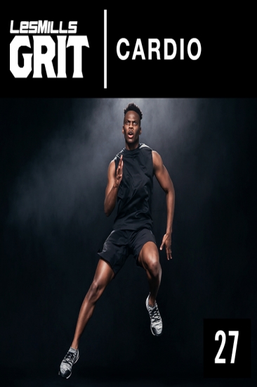 Les Mills GRIT CARDIO 27 CD, DVD, Notes Hiit Training - Click Image to Close