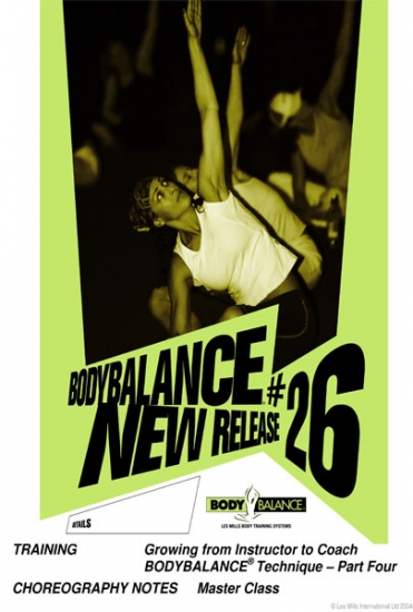 Les Mills BODY BALANCE 26 Releases DVD CD Instructor Notes - Click Image to Close
