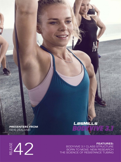Les Mills BODY VIVE 42 Releases DVD CD Instructor Notes - Click Image to Close