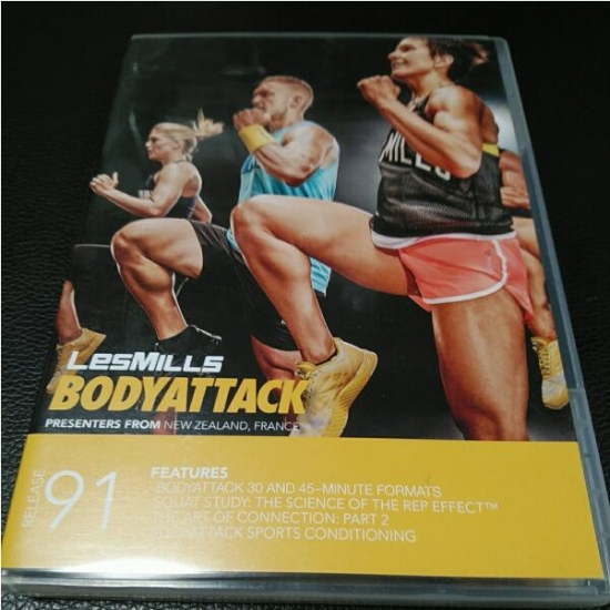 Les Mills BODY ATTACK 91 Releases DVD CD Instructor Notes - Click Image to Close