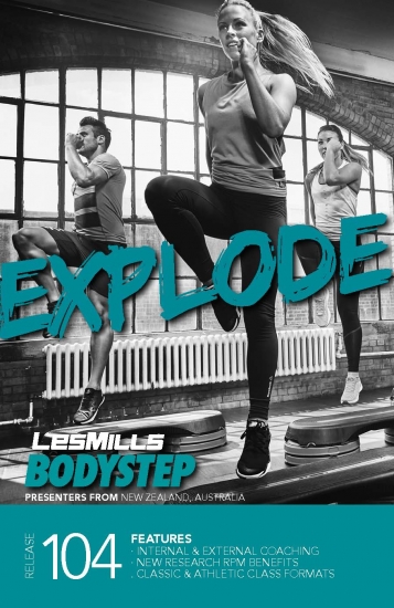 Les Mills BODY STEP 104 Releases CD DVD Instructor Notes - Click Image to Close