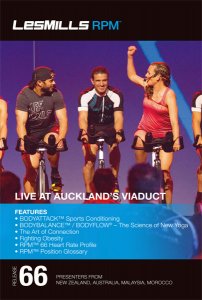 Les Mills RPM 66 Releases DVD CD Instructor Notes