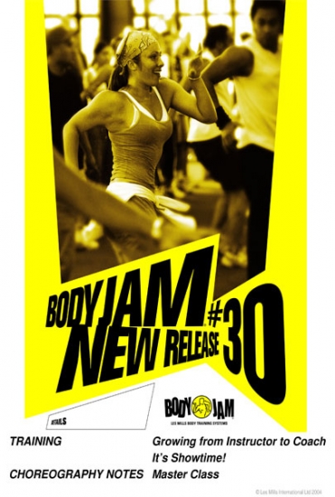 Les Mills Body JAM Releases 30 CD DVD Instructor Notes - Click Image to Close