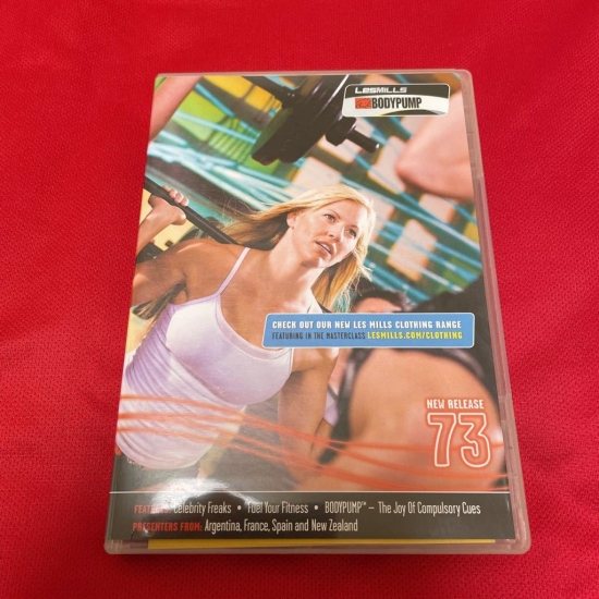 Les Mills Body Pump Releases 73 CD DVD Instructor Notes - Click Image to Close