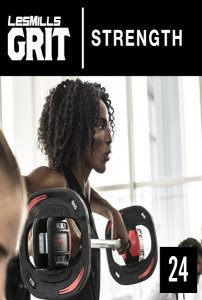 Les Mills GRIT STRENGTH 24 CD, DVD, Notes hiit training