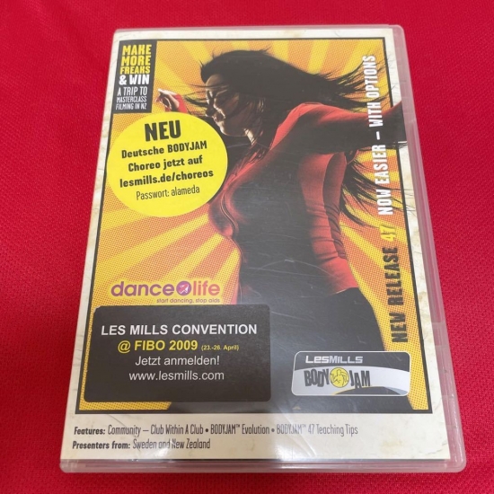 Les Mills Body JAM Releases 47 CD DVD Instructor Notes - Click Image to Close