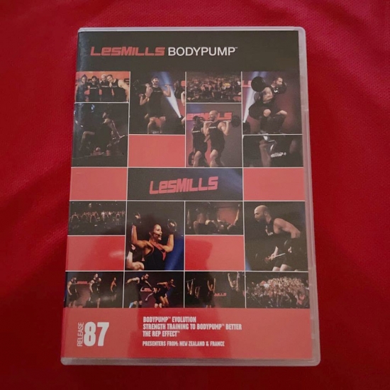 Les Mills Body Pump Releases 87 CD DVD Instructor Notes - Click Image to Close
