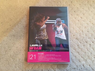 Les Mills SHBAM 21 Releases CD DVD Instructor Notes