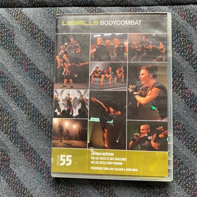 Les Mills BODYCOMBAT 55 Releases CD DVD Instructor Notes
